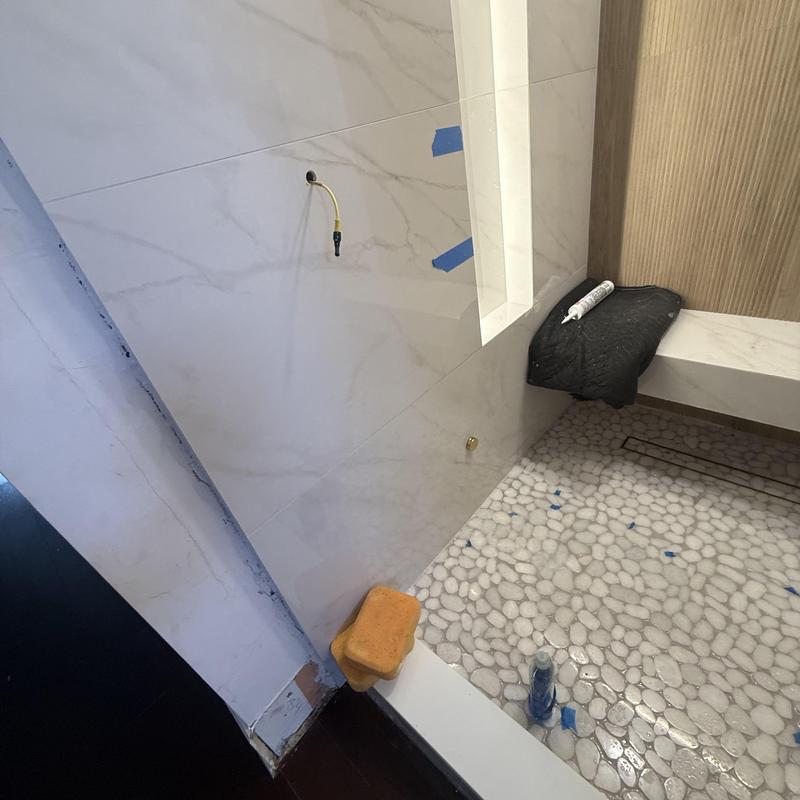 Kohler Anthem shower trim with rain and handheld heads