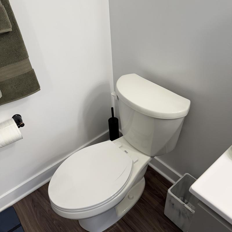 American Standard toilet with new fill and shut off valves American Standard toilet with new fill and shut off valves