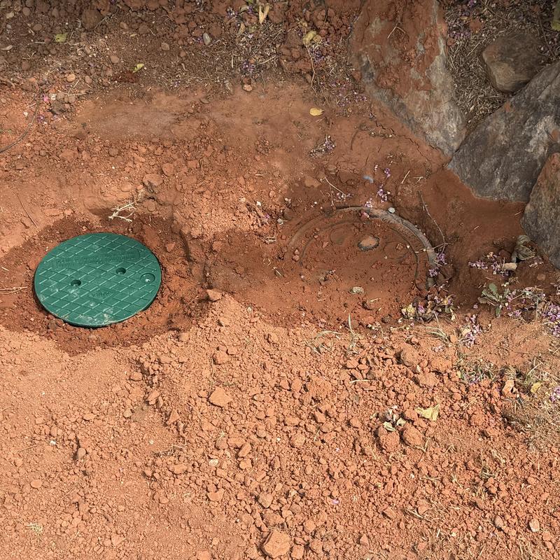 Pressure reducing valve water meter cover installation Pressure reducing valve water meter cover installation