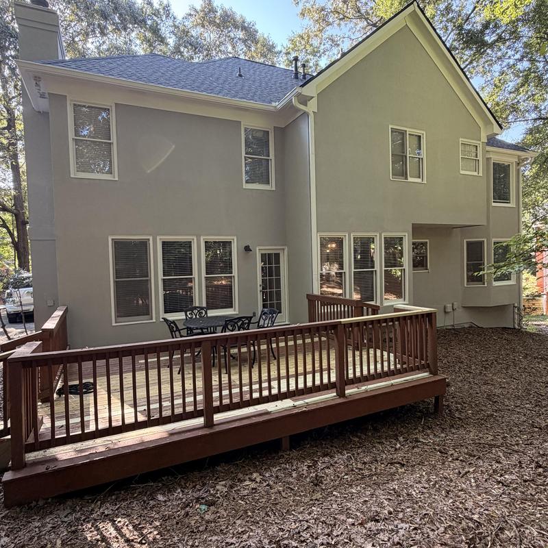 Timberline HDZ roof shingles with new exterior paint