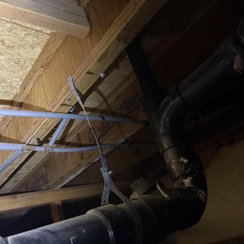 Main water shutoff pipe leak in crawl space