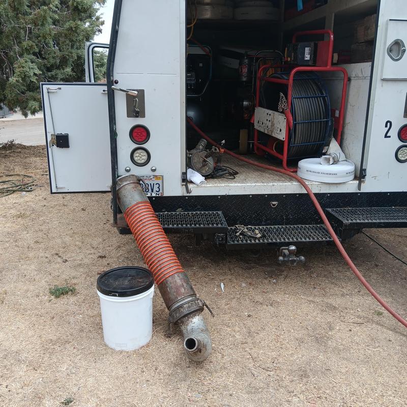Cured-in-place pipe liner with robotics cut outs setup Cured-in-place pipe liner with robotics cut outs setup