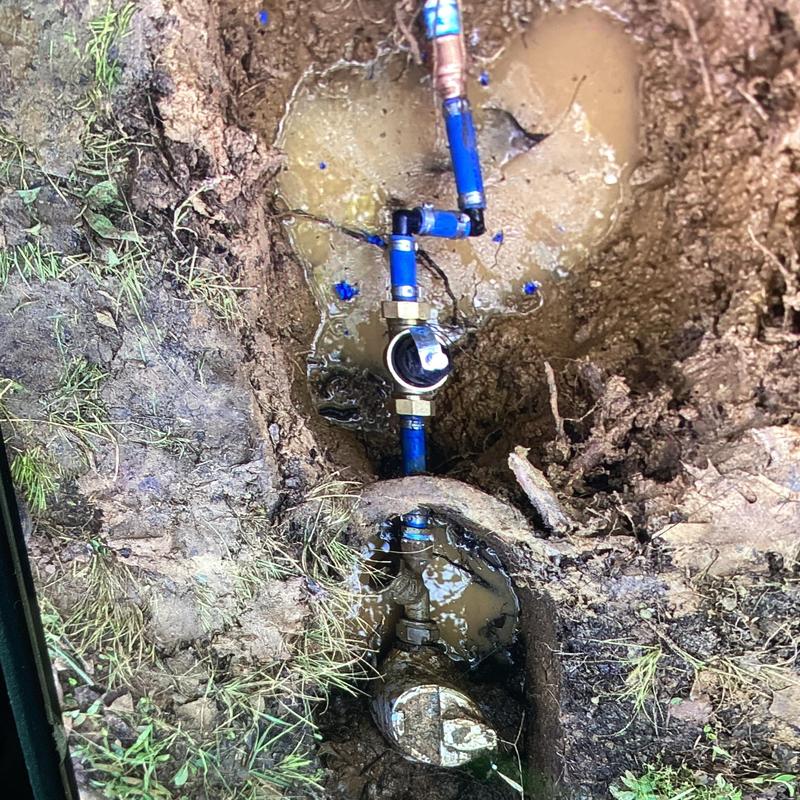 PRV water pressure regulator with new fittings and roots cut