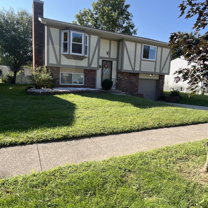 Roof shingles and exterior siding inspection on house Roof shingles and exterior siding inspection on house