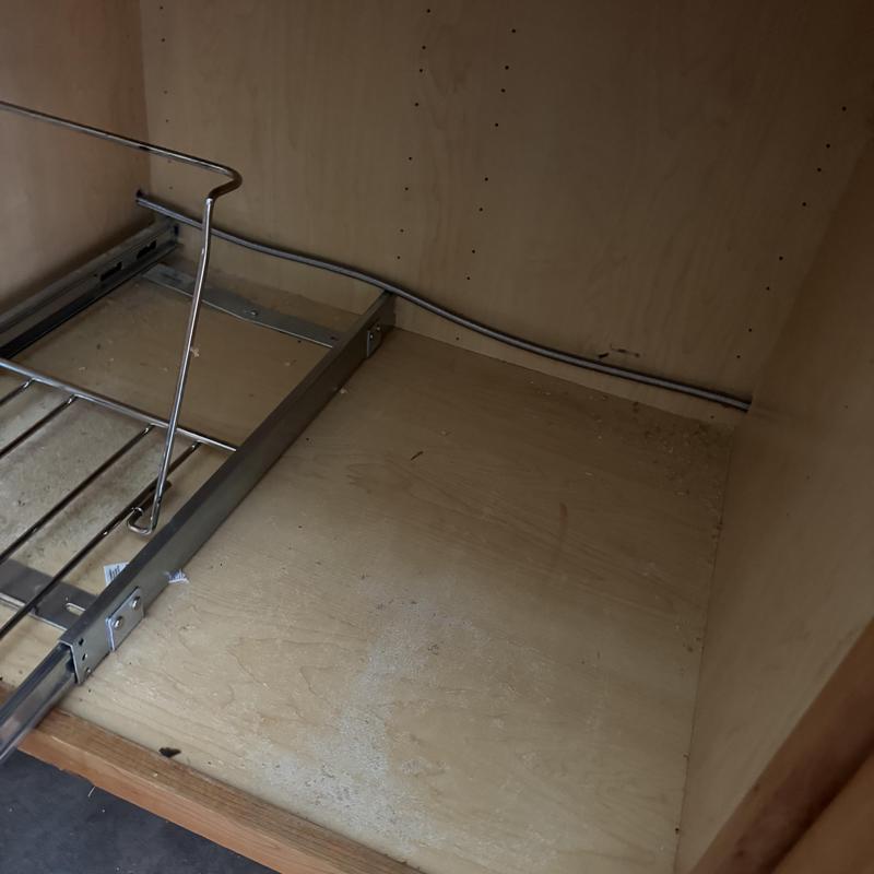 Ice maker supply line installation under cabinet Ice maker supply line installation under cabinet
