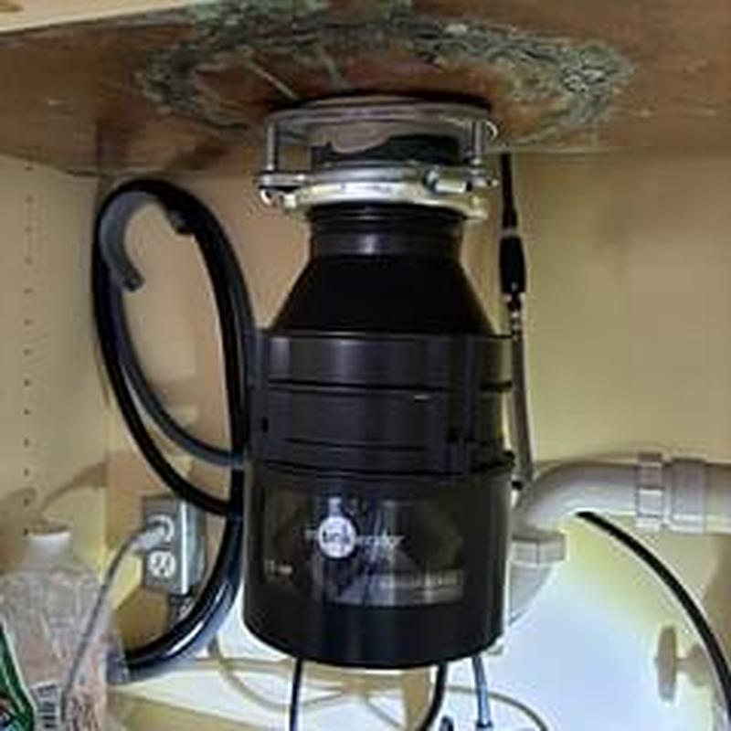 Badger 5 garbage disposer installation under sink Badger 5 garbage disposer installation under sink