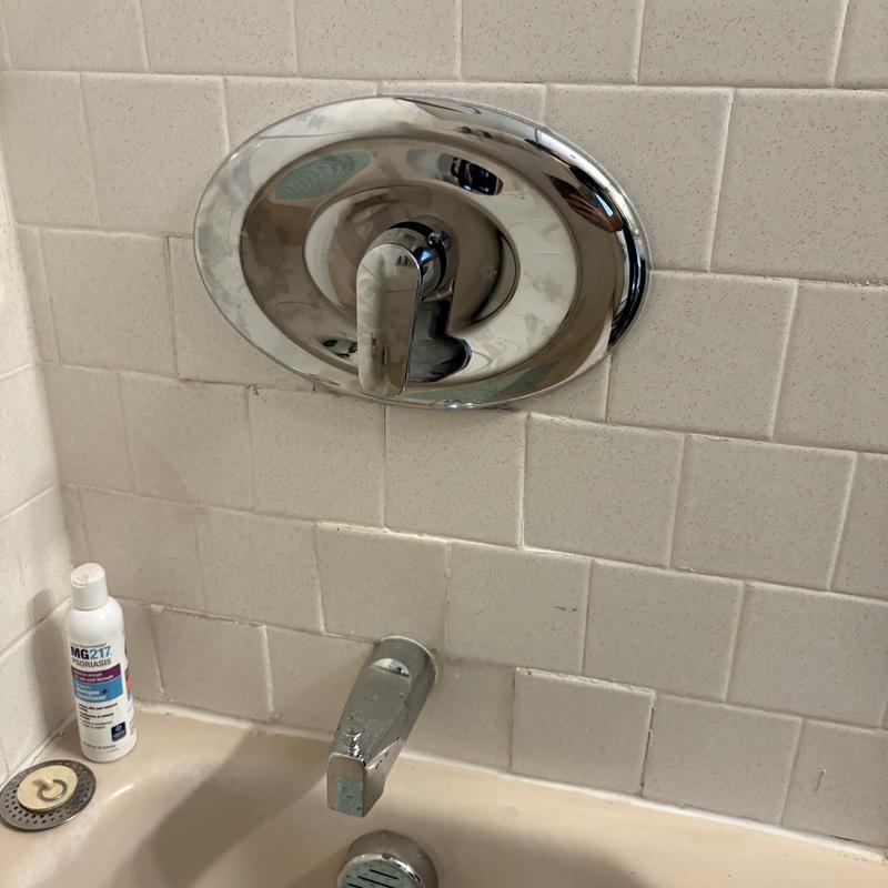 Moen shower valve and tub spout installation
