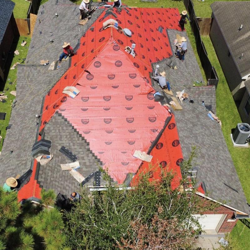 CertainTeed ClimateFlex shingles roof installation in Pearland