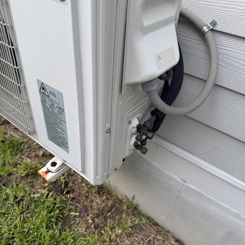 Mini split outdoor unit installation in St. Johns FL Mini split outdoor unit installation in St. Johns FL