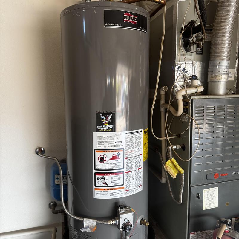 Water heater anode rod replacement and maintenance
