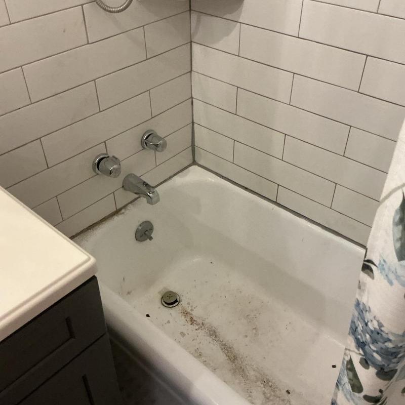 Double handle shower valve and bathtub plumbing fixtures