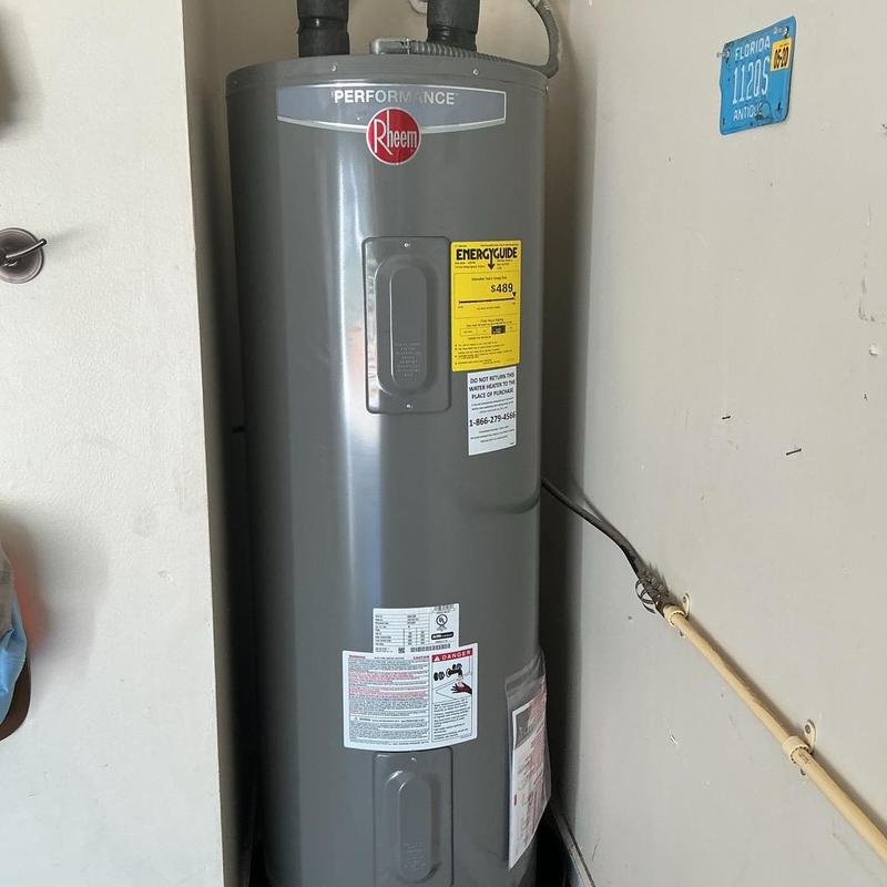 Rheem Performance Water Heater in Jacksonville Beach