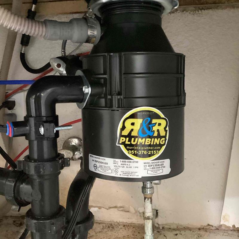 InSinkErator garbage disposal with plumbing connections InSinkErator garbage disposal with plumbing connections