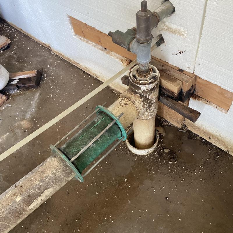 Community well waterline and pumphouse piping repair Community well waterline and pumphouse piping repair