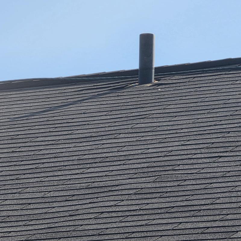 Roof pipe boot replacement with secondary collar installation Roof pipe boot replacement with secondary collar installation
