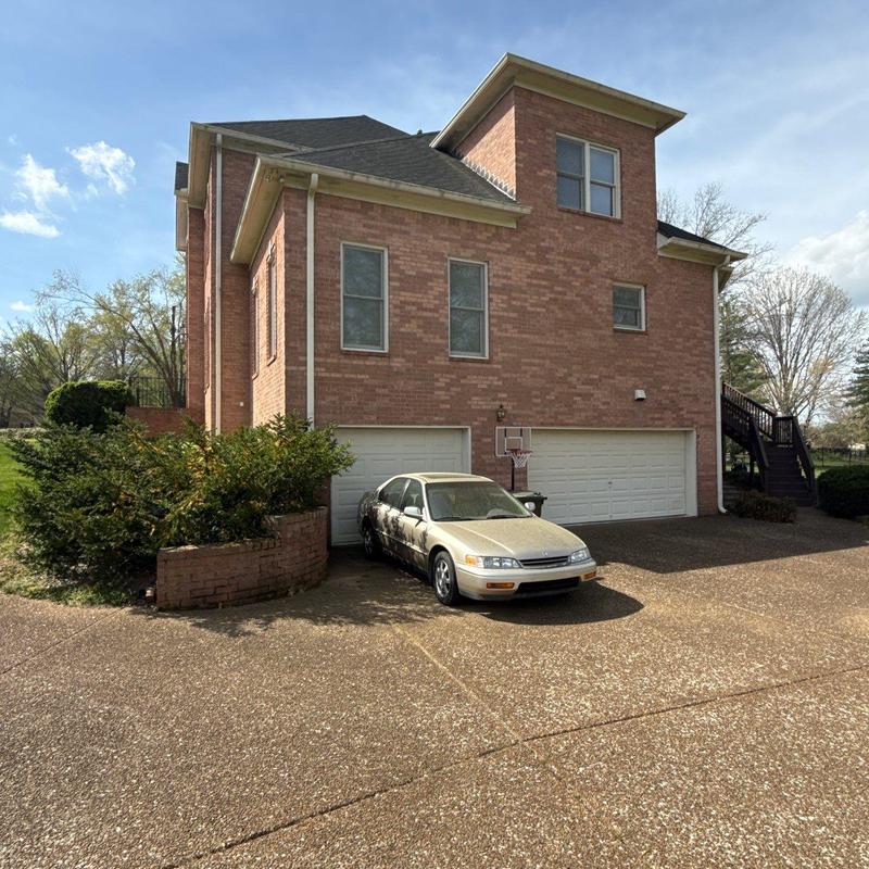 Asphalt shingle roof inspection on multi-story home