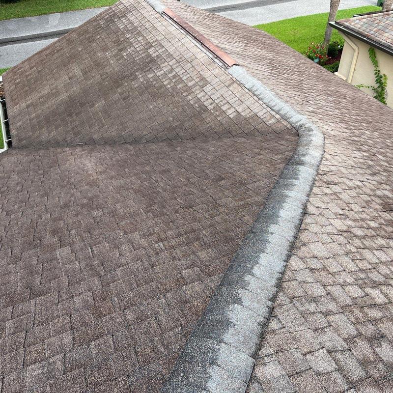 Asphalt shingle roof with ridge cap in Hudson, FL Asphalt shingle roof with ridge cap in Hudson, FL