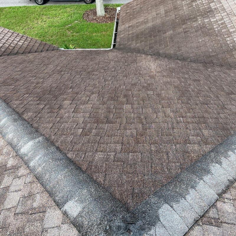Asphalt shingle roof valley and ridge tiles in Hudson, FL Asphalt shingle roof valley and ridge tiles in Hudson, FL