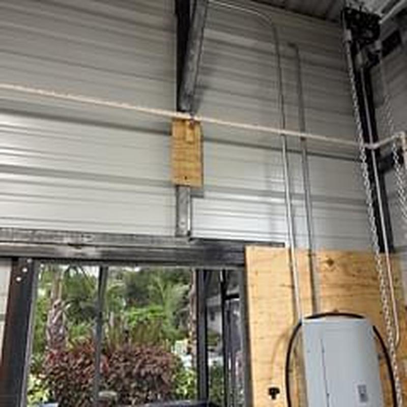Cold water supply line installation to garage refrigerator