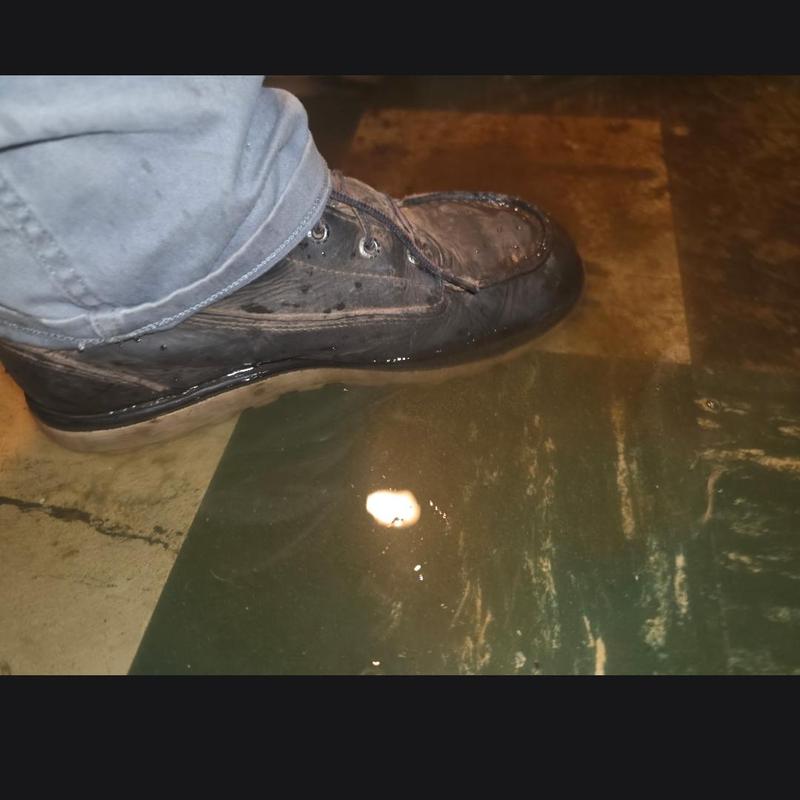 Combination sewer flooded basement with root intrusion Combination sewer flooded basement with root intrusion