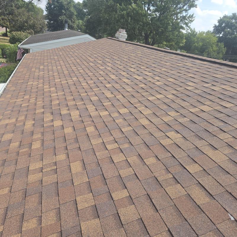Asphalt shingle roof in Fenton MO quality inspection