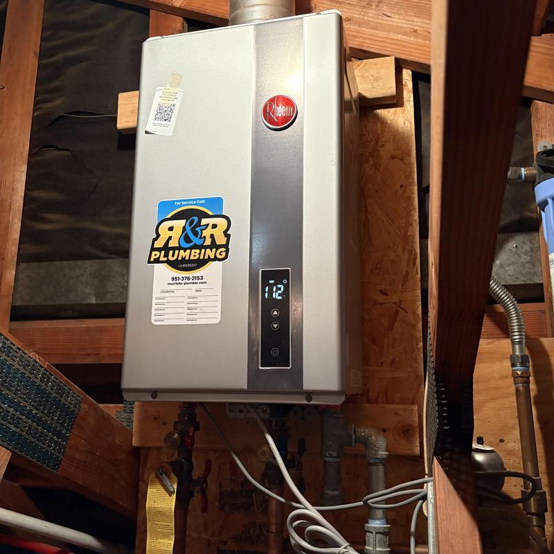 Rheem tankless water heater installation in attic Rheem tankless water heater installation in attic