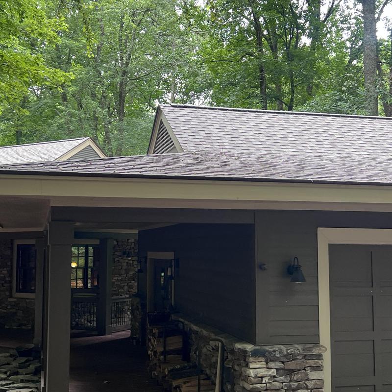 Roof replacement and chimney mortar repair, Big Canoe GA
