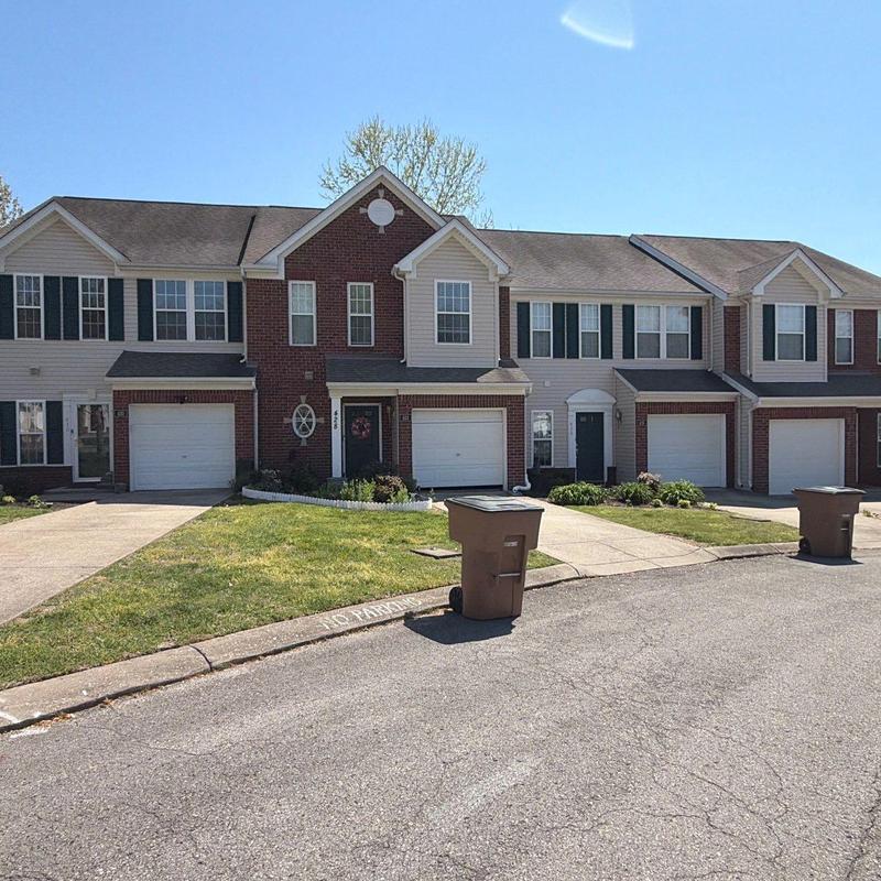 Roofing system hail damage inspection at townhouse complex