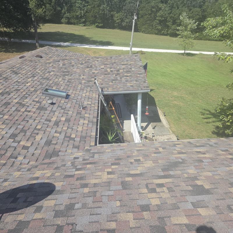 Owen's Corning shingle roof inspection in Fenton, MO