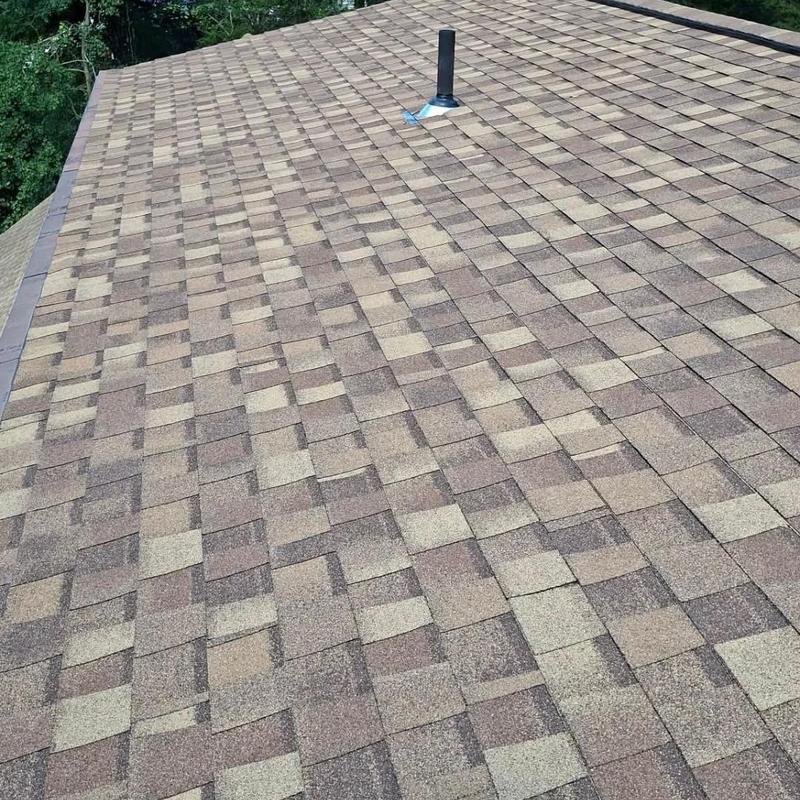 CertainTeed Landmark Pro shingles on new roof surface