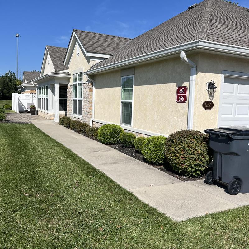Roof gutter system leak detection on residential home Roof gutter system leak detection on residential home