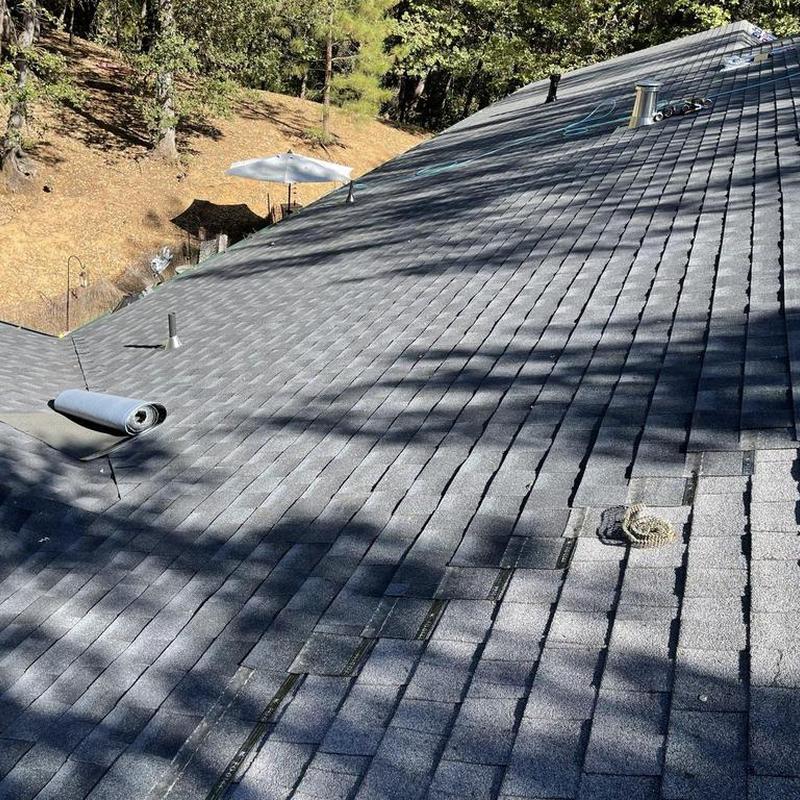 GAF 50-year asphalt roof overlay in Twain Harte, CA