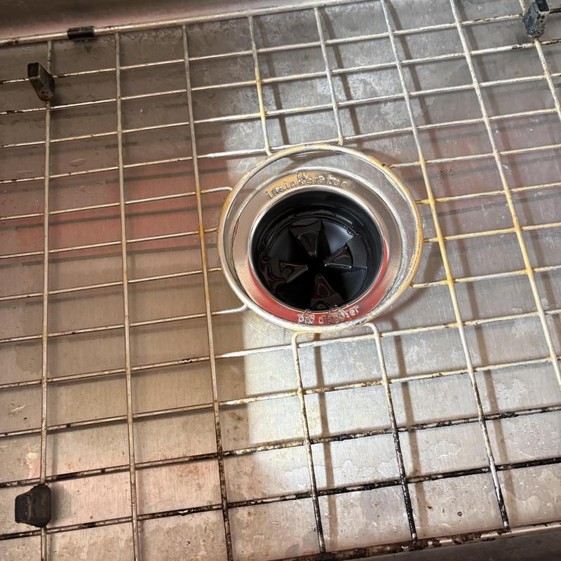 Insinkerator garbage disposal drain opening in sink grid Insinkerator garbage disposal drain opening in sink grid