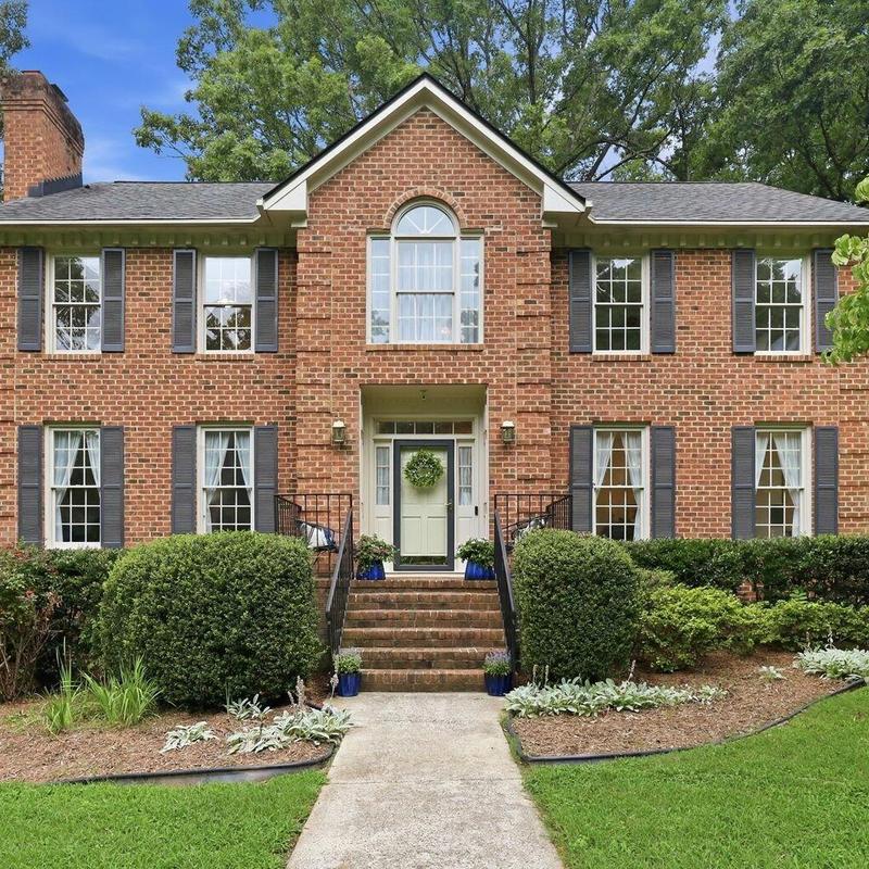 Brick exterior with window and door upgrades Brick exterior with window and door upgrades
