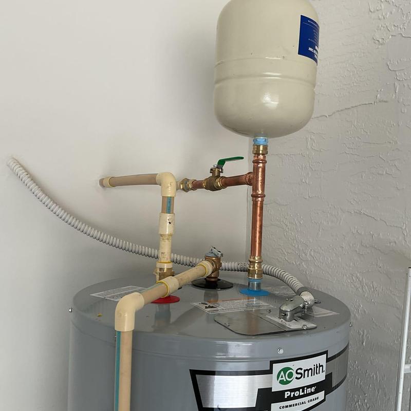 AO Smith electric water heater with expansion tank AO Smith electric water heater with expansion tank