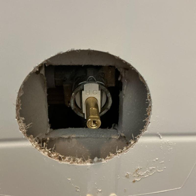 Moen Posi-Temp tub shower valve cartridge installation Moen Posi-Temp tub shower valve cartridge installation