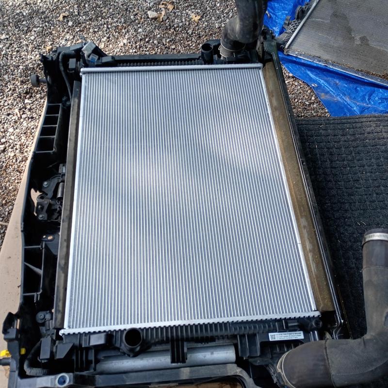Radiator replacement on newer Ford Bronco system Radiator replacement on newer Ford Bronco system