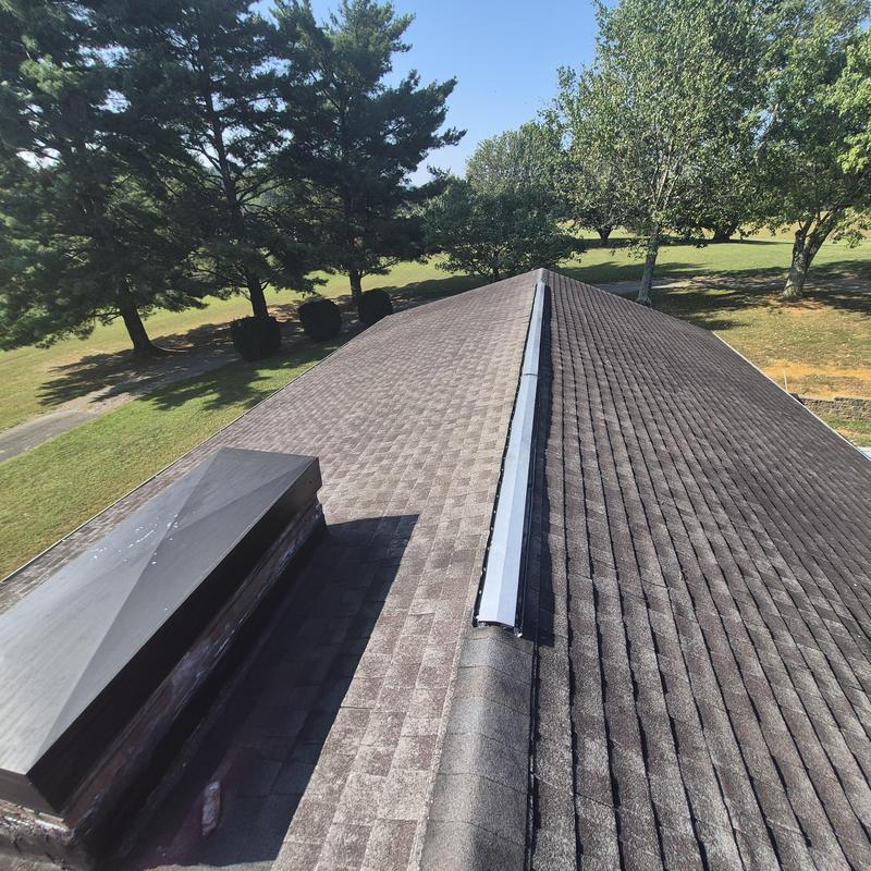 Asphalt shingle roof and chimney inspection needing replacement Asphalt shingle roof and chimney inspection needing replacement