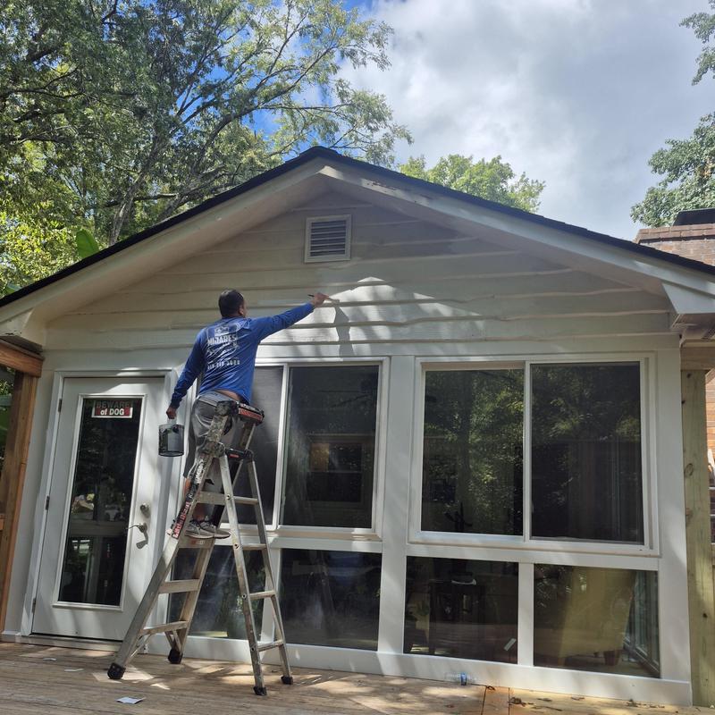 Window and door installation on exterior wall