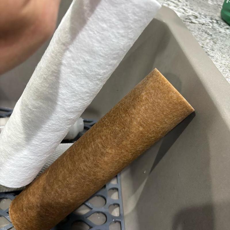 RO water filter sediment replacement before and after cleaning