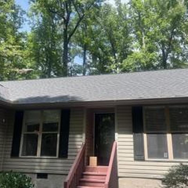 Roof replacement with gutter and pressure washing in Jasper, GA
