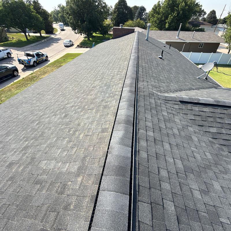 Tamko Stormfighter Flex shingle roof installation Tamko Stormfighter Flex shingle roof installation