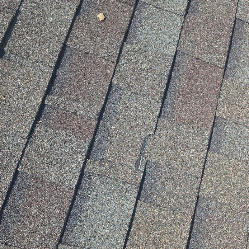Owens Corning ProEdge AR impact resistant shingles close-up Owens Corning ProEdge AR impact resistant shingles close-up