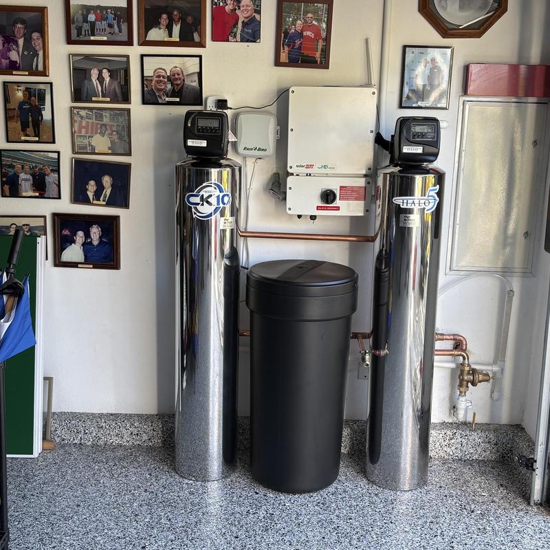 Halo 5 water softener with CK10 system and regulator