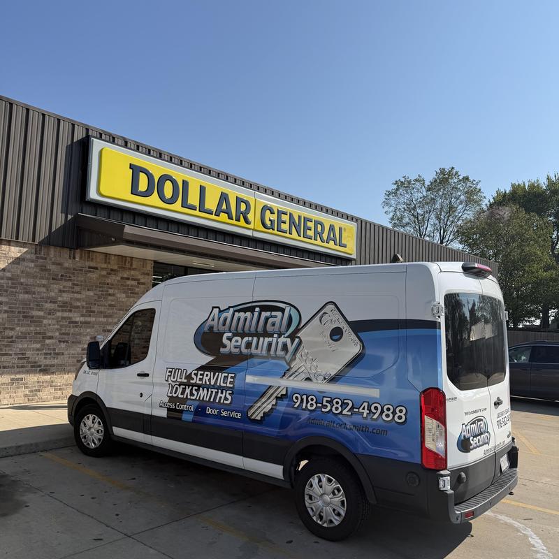 Retail store office door lock rekey service van Retail store office door lock rekey service van