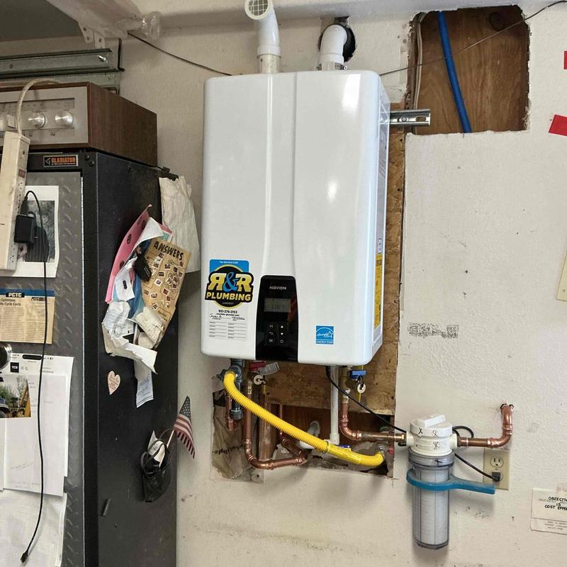 Navien NPE-240A tankless water heater installation