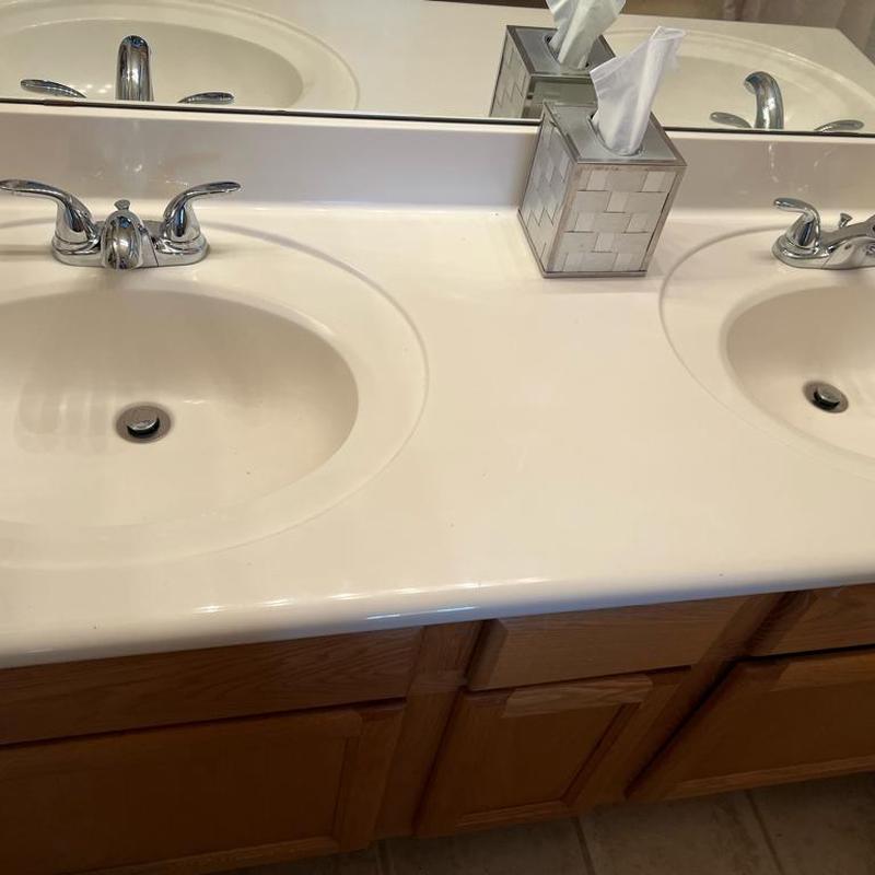 Moen bathroom sink faucets installed with new fill valve