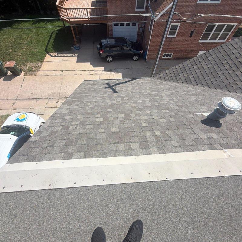 Tamko Titan XT asphalt shingle roof with vent pipe Tamko Titan XT asphalt shingle roof with vent pipe