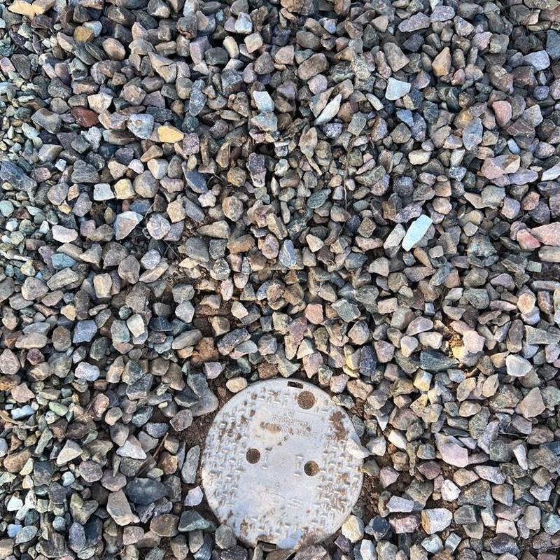 Pressure regulator valve with landscape cover box installation