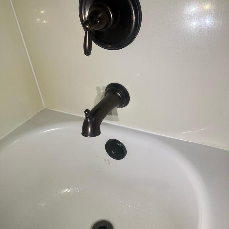 Moen shower cartridge and tub spout installation
